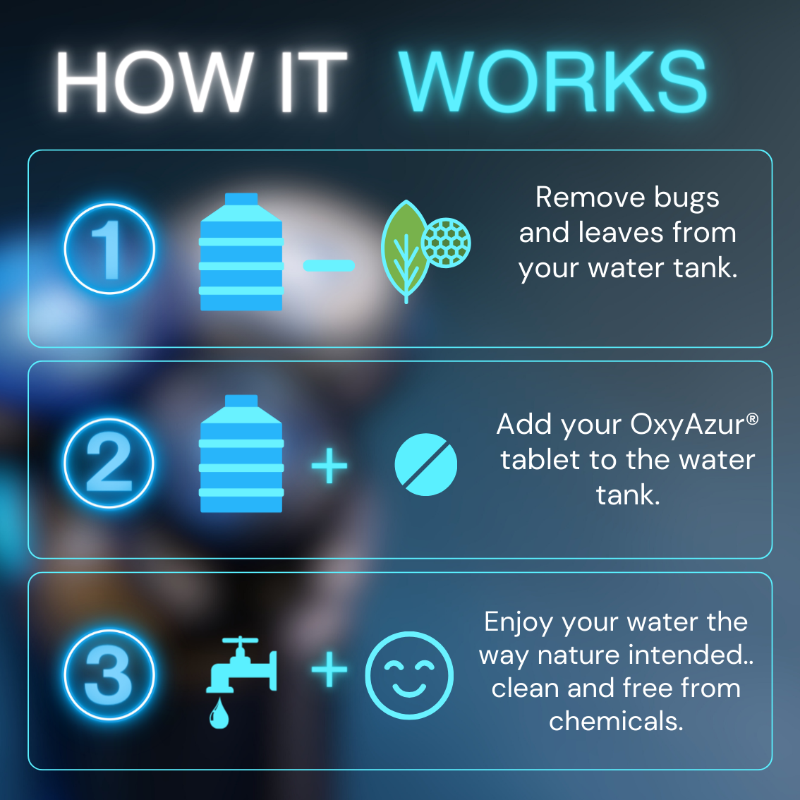 OxyAzur® Instructions