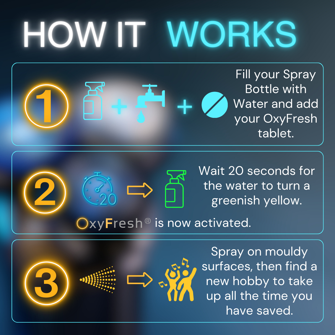 OxyFresh® Instructions